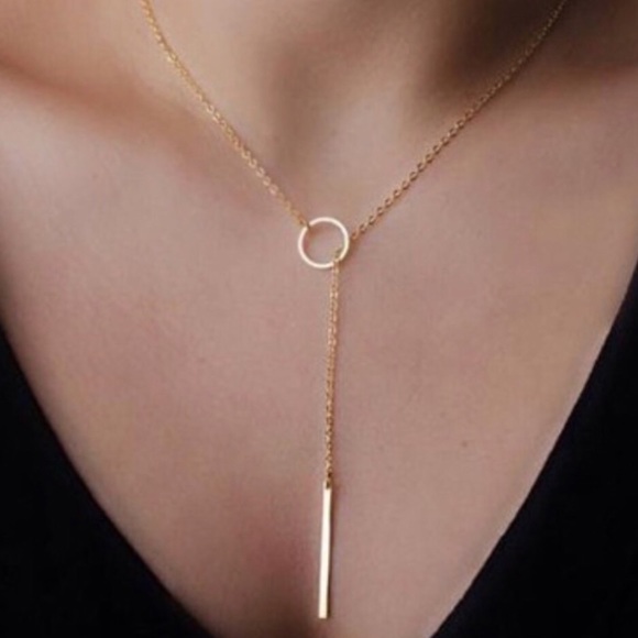 Jewelry - Lariat Gold Necklace